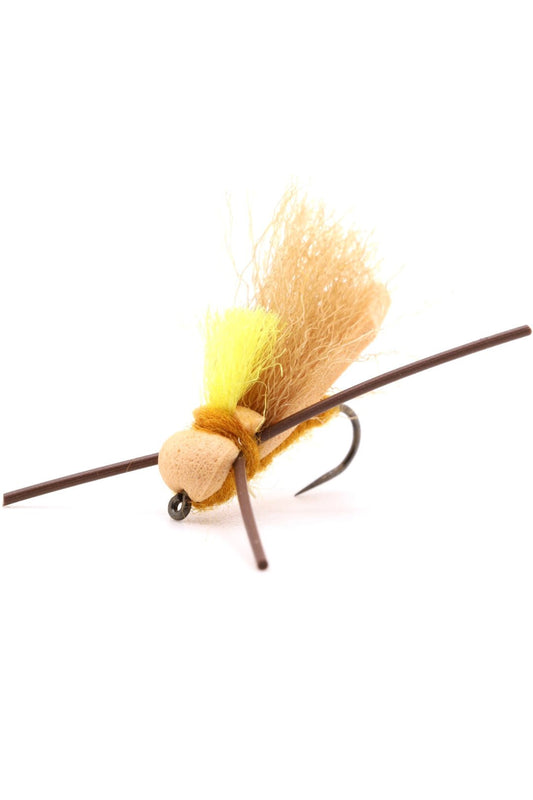 Tan Foamie Homie Flopper - Hazy Fly Fishing