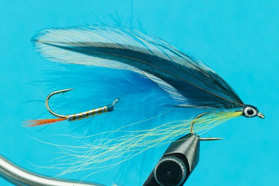 Tandem Blue Marabou - Hazy Fly Fishing