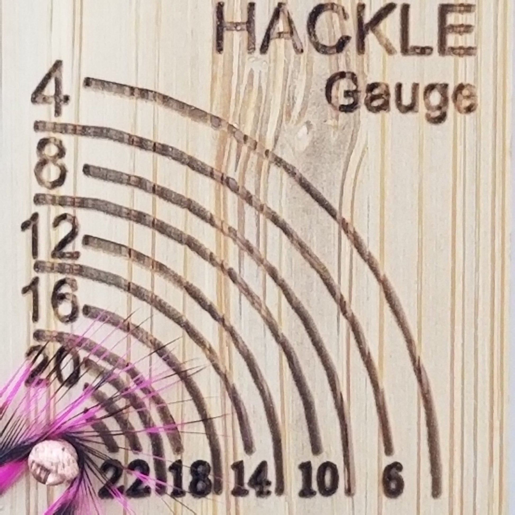 Togens Hackle Gauge - Hazy Fly Fishing