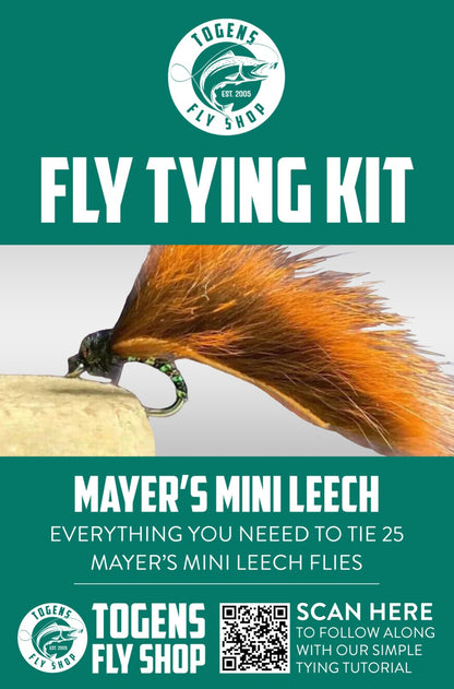 Togens Mini Leech Fly Tying Kit - Hazy Fly Fishing