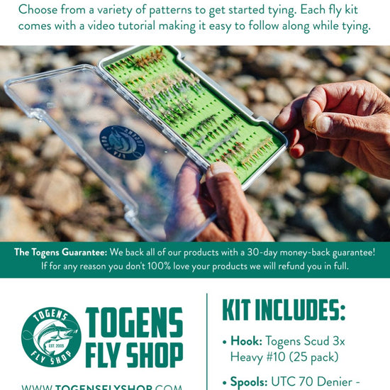 Togens Ring of Fire - Fly Tying Kit - Hazy Fly Fishing