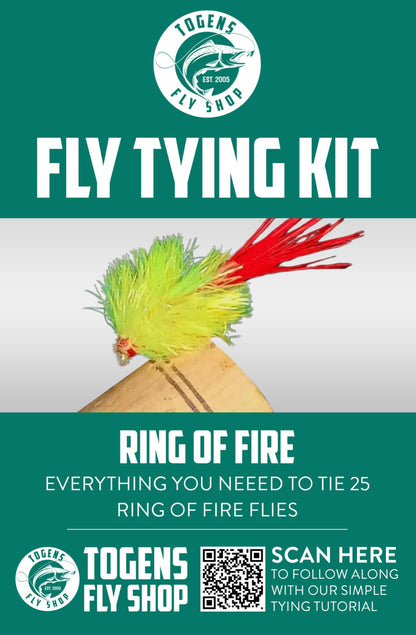 Togens Ring of Fire - Fly Tying Kit - Hazy Fly Fishing