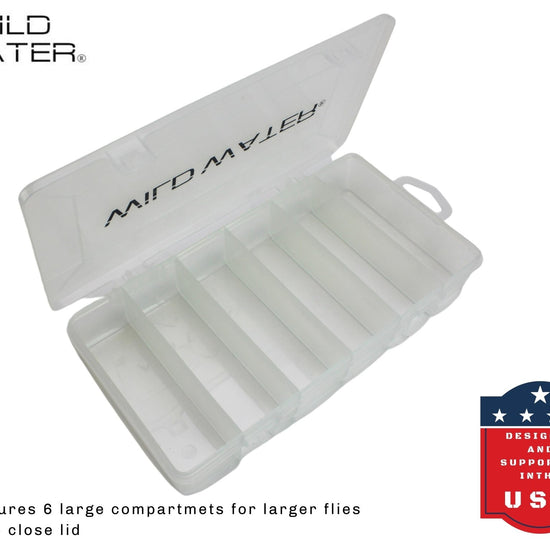 Top Water Baitfish Fly Assortment, 12 Saltwater Flies | Fly Box | Wild Water Fly Fishing - Hazy Fly Fishing