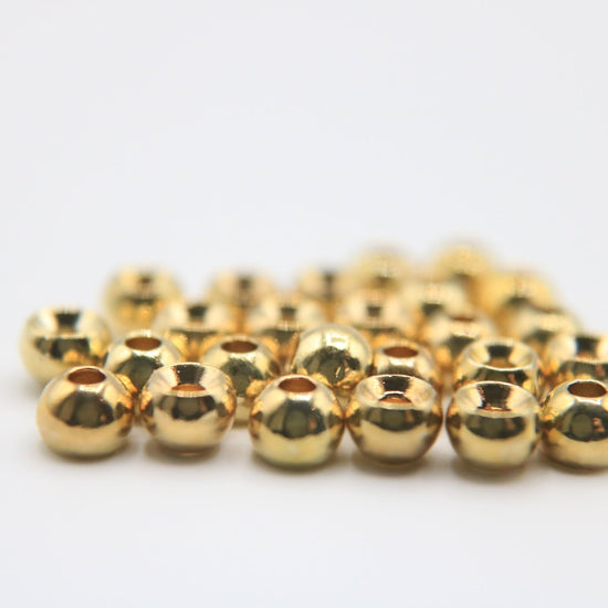 Tungsten Beads - Round Countersunk - Hazy Fly Fishing