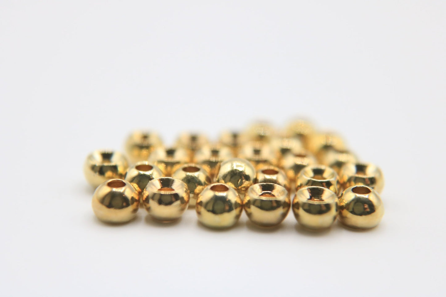 Tungsten Beads - Round Countersunk - Hazy Fly Fishing