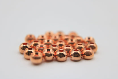 Tungsten Beads - Round Countersunk - Hazy Fly Fishing