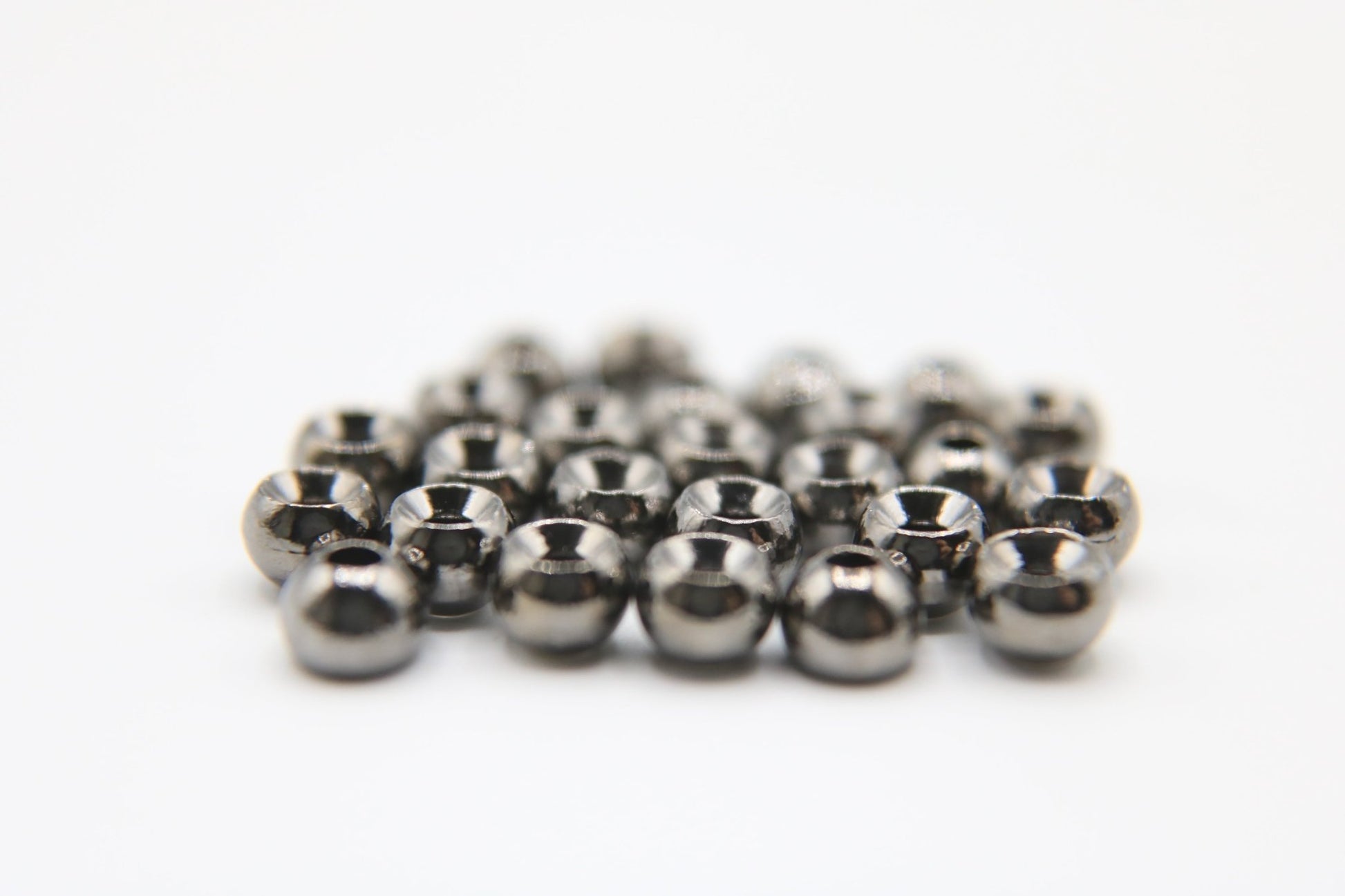 Tungsten Beads - Round Countersunk - Hazy Fly Fishing