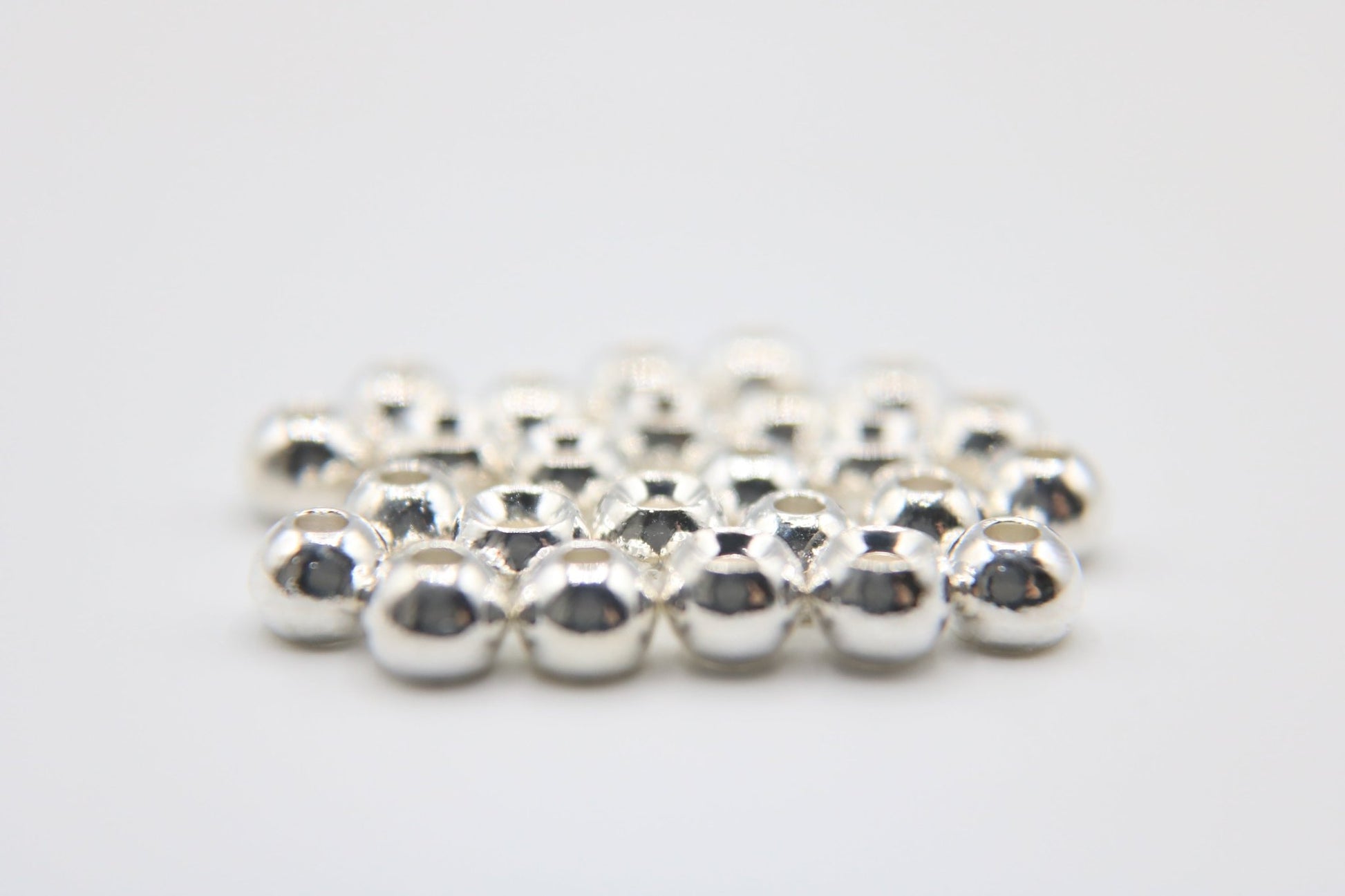 Tungsten Beads - Round Countersunk - Hazy Fly Fishing