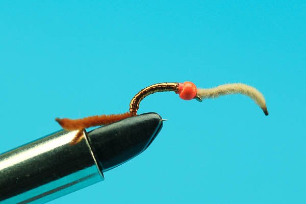 Two Tone Firebead Sparkle Worm - Hazy Fly Fishing