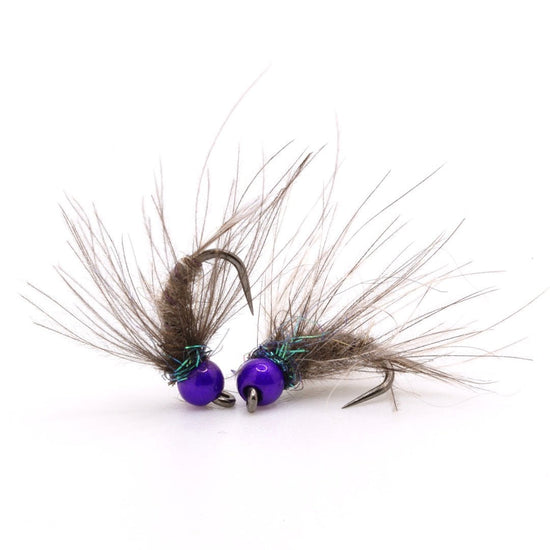 Violet Hare’s Ear CDC - Hazy Fly Fishing