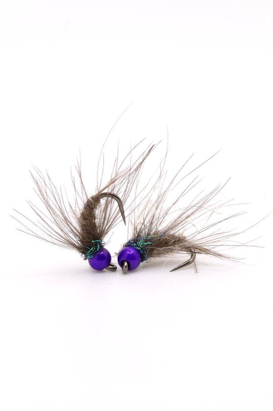Violet Hare’s Ear CDC - Hazy Fly Fishing