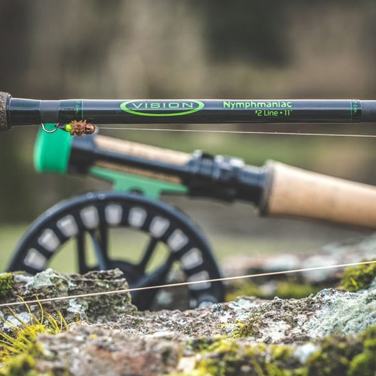 Vision NYMPHMANIAC Fly Rod 4 - Piece - Hazy Fly Fishing