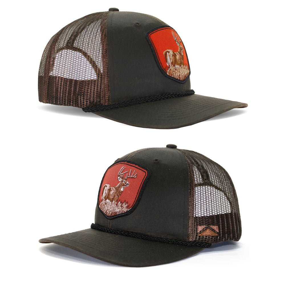 Wax Cloth Deer Patch Cap - Hazy Fly Fishing