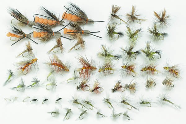 Western Dry Fly Assortment - 54 Flies 57 - Hazy Fly Fishing