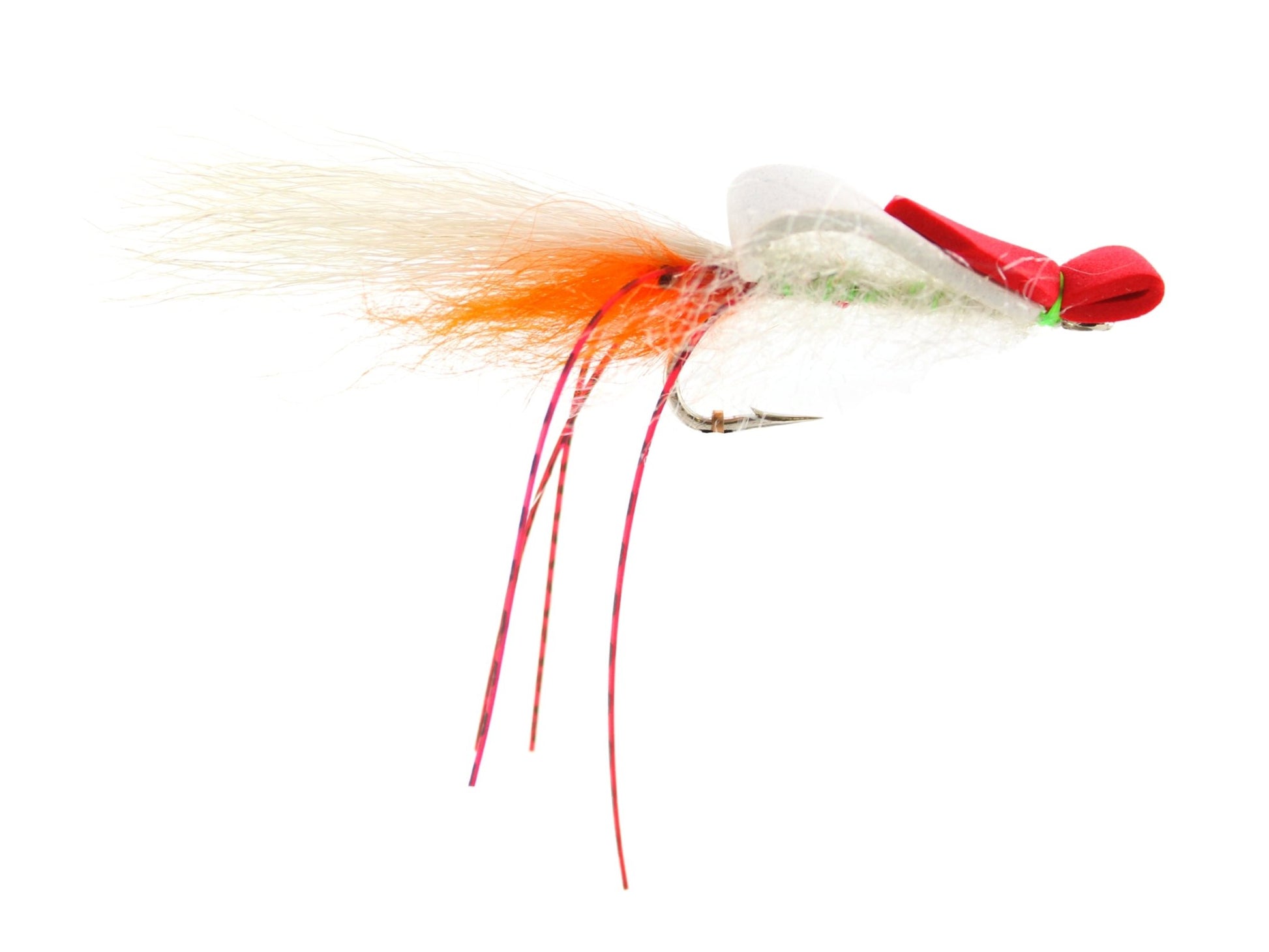 White and Pink Shrimp Saltwater EP Foam Fly, size 2/0 | Qty. 2 | Wild Water Fly Fishing - Hazy Fly Fishing
