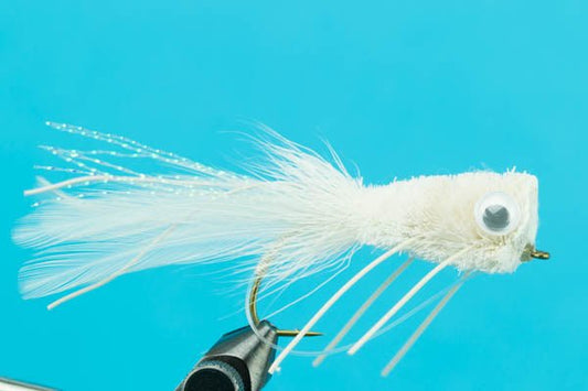 White Popper - Hazy Fly Fishing