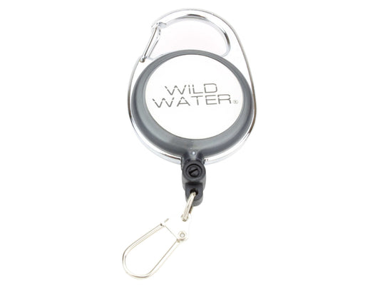 Wild Water Fly Fishing Retractable Zinger with Tape Measure (in/cm) - Hazy Fly Fishing