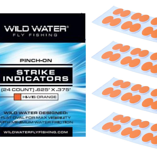 Wild Water Fly Fishing Strike Indicators, Package of 24 - Hazy Fly Fishing