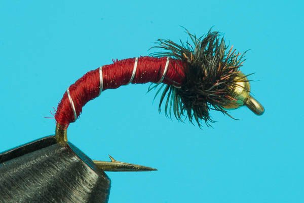 Zebra Midge Curved - Beadhead - Hazy Fly Fishing
