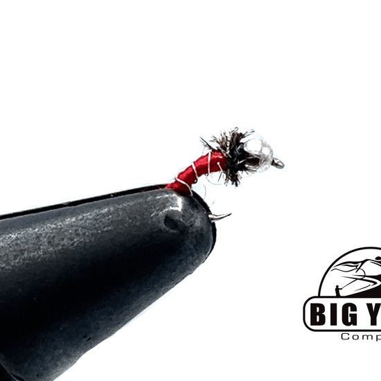Zebra Midge Curved Silver - Tungsten - Hazy Fly Fishing