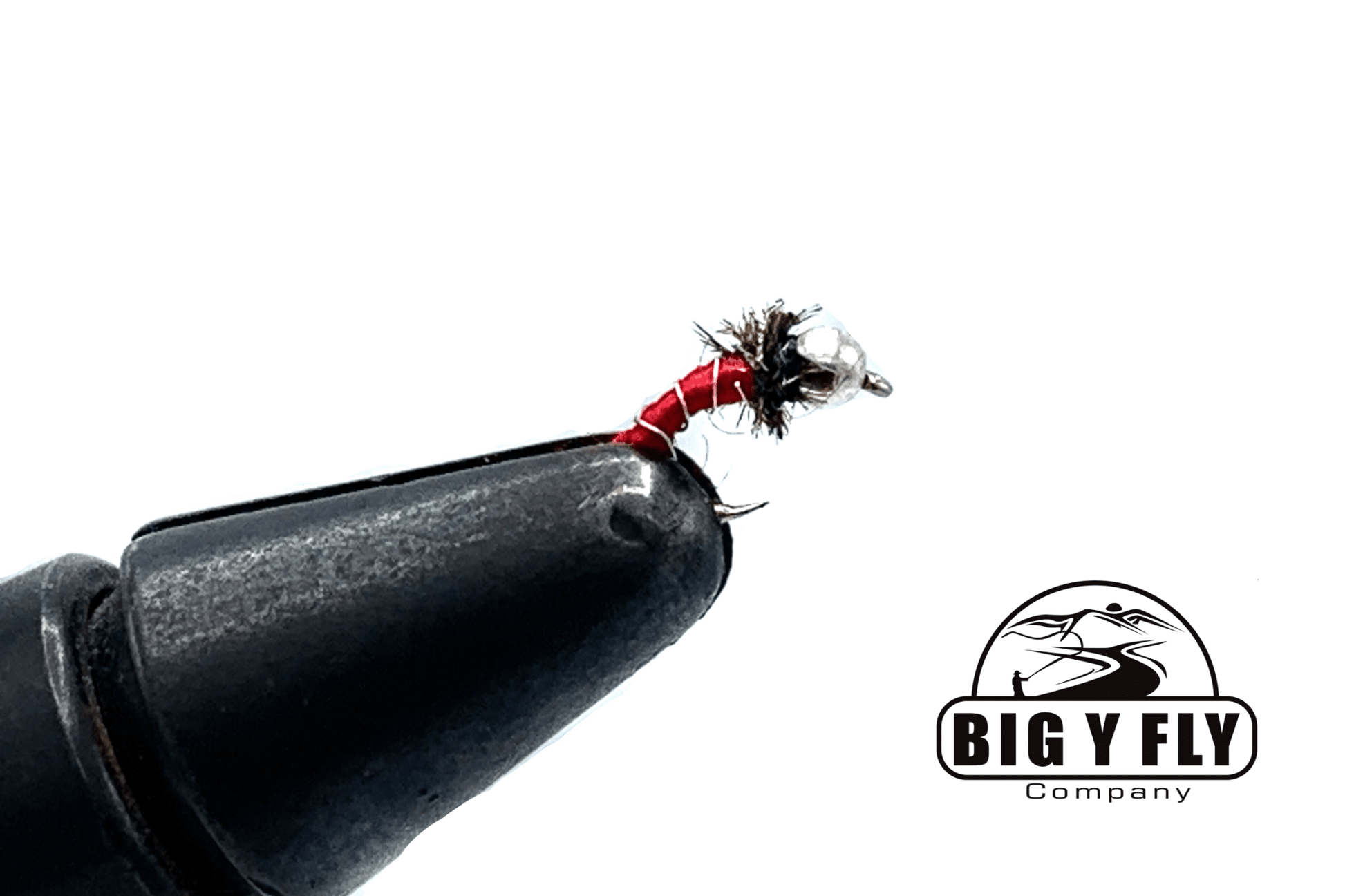 Zebra Midge Curved Silver - Tungsten - Hazy Fly Fishing