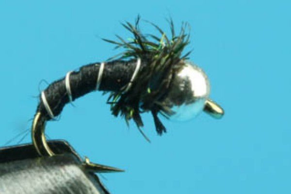 Zebra Midge Curved Silver - Tungsten - Hazy Fly Fishing