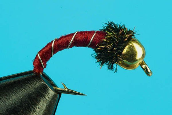 Zebra Midge Curved - Tungsten - Hazy Fly Fishing