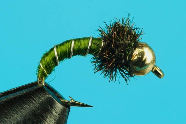 Zebra Midge Curved - Tungsten - Hazy Fly Fishing